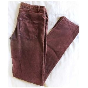 [ LUX ] Skinny Corduroy Pants